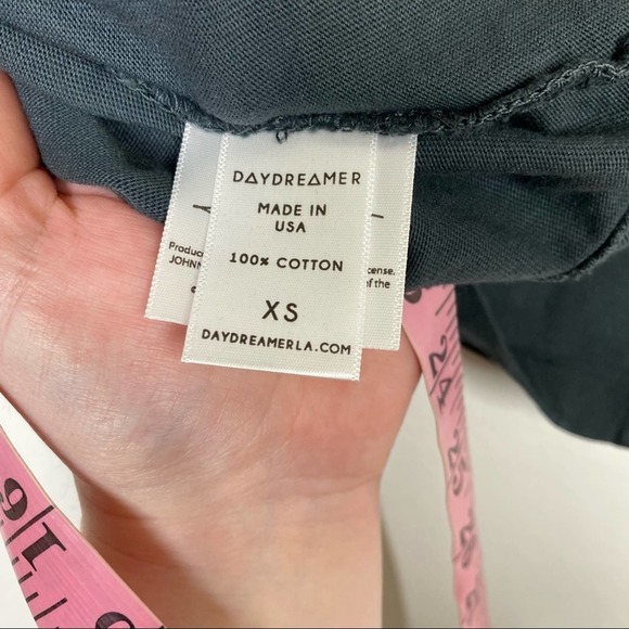 DAYDREAMER NWOT Johnny Cash Man In Black Tour Tee Vintage Black XS - Picture 6 of 7